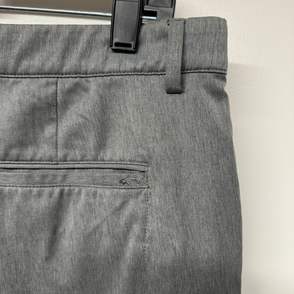 Greg Norman Mens Gray Golf Shorts Dry Fit Performance Size 36 Inseam 9" - Picture 4 of 10